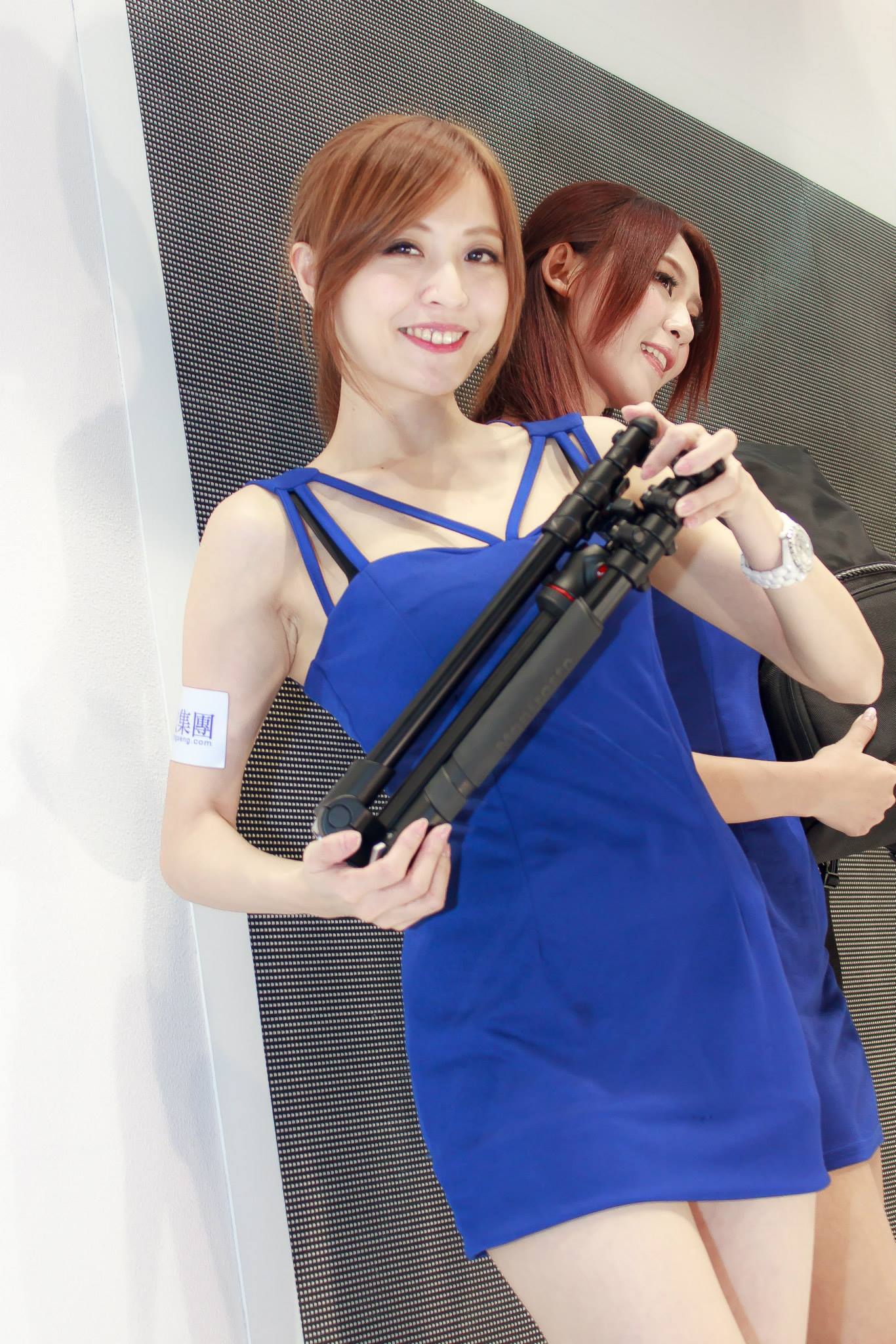 Winnie Lucy 双人合影 2013台北摄影器材展